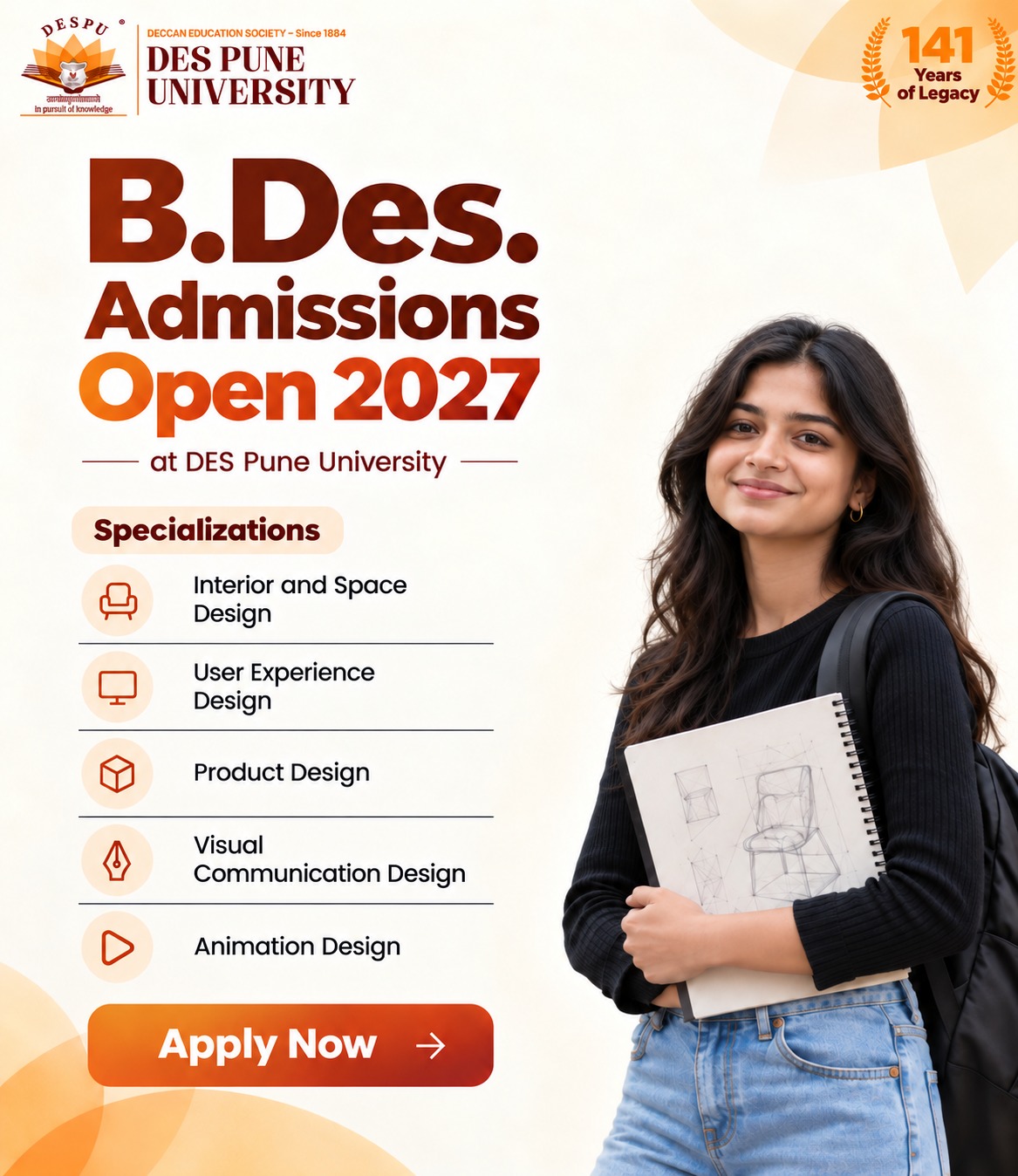 bdes admission open