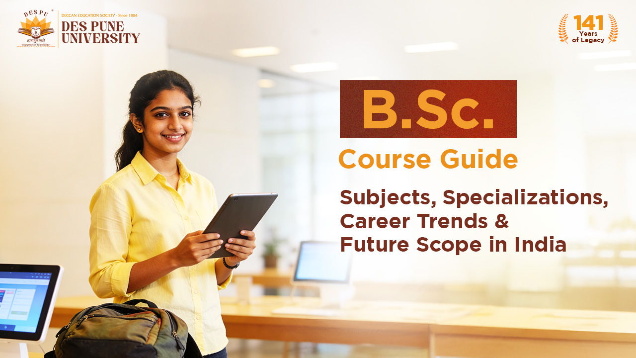 BSc course career guide India 
