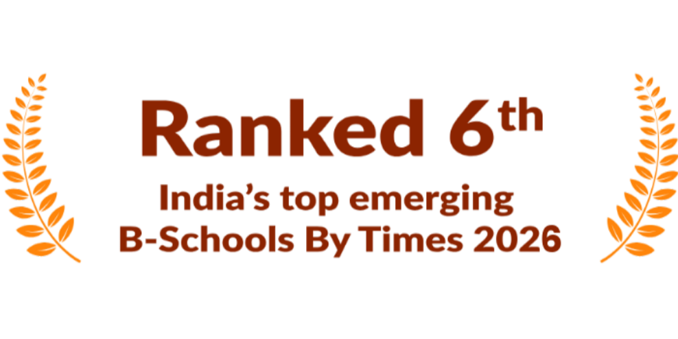 DESPU School of Business and Management was ranked 9th as India's top emerging B-School by Times